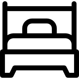 Medium-size bed